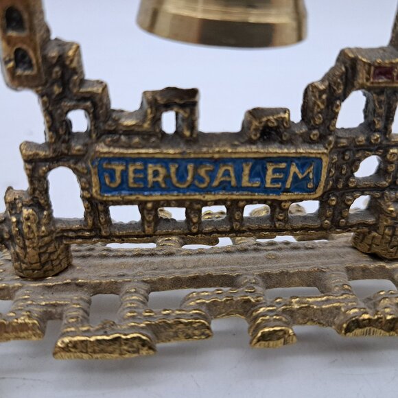 Jerusalem Brass Bell - Picture 8 of 11